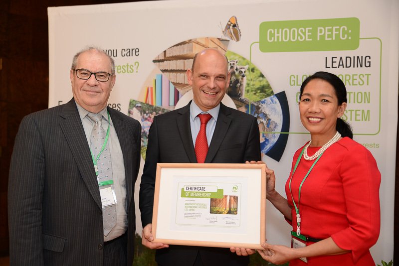 "By joining the PEFC alliance we have the opportunity to share our experience as an advocate for sustainable forestry, while benefiting from the insights shared by other members" - Lucita Jasmin, Director External Affairs APRIL Group