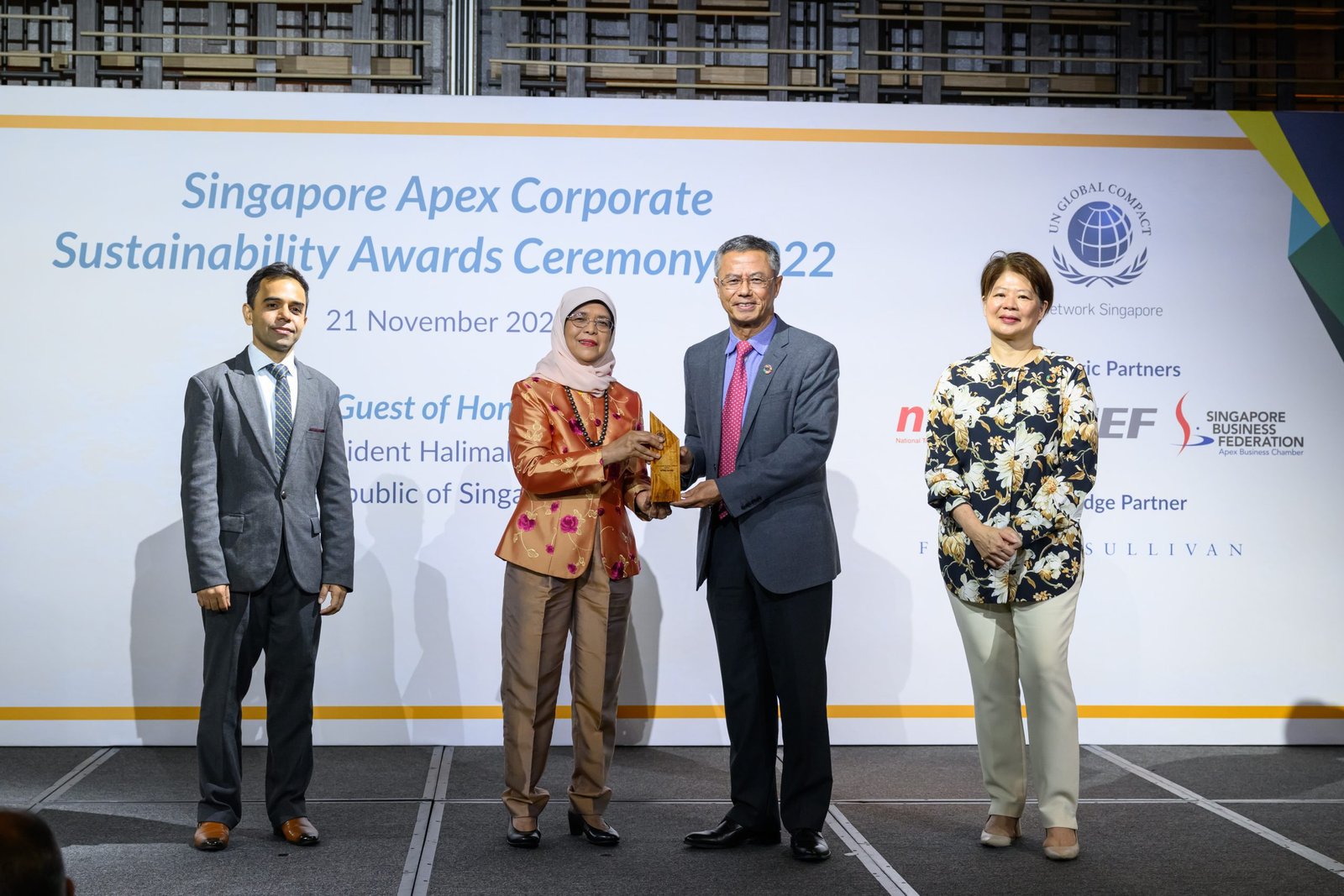 APRIL Recognised at Singapore Apex Corporate Sustainability Awards