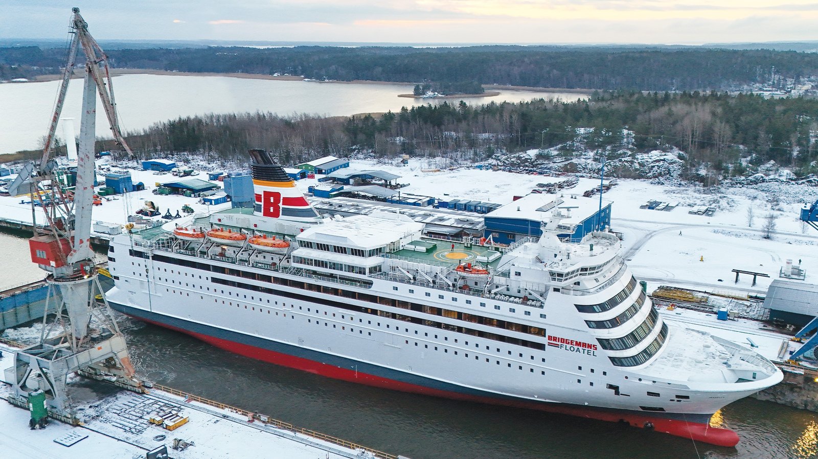 Woodfibre LNG Selects Bridgemans to Provide Premium Floatel Accommodation for Project Workforce