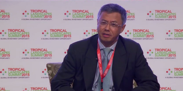 RGE Vice-Chairman Bey Soo Khiang at the Tropical Landscapes Summit 2015 on Food Security