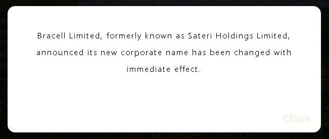 Bracell new website announcement