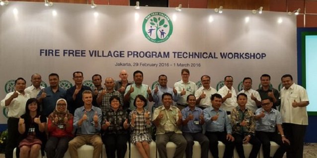 Fire-Free Village Programme technical workshop group photo