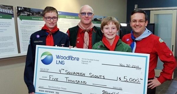 Woodfibre LNG strengthens community development in Squamish