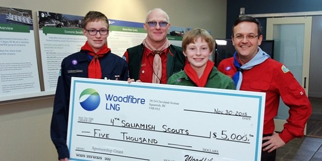 Woodfibre LNG strengthens community development in Squamish
