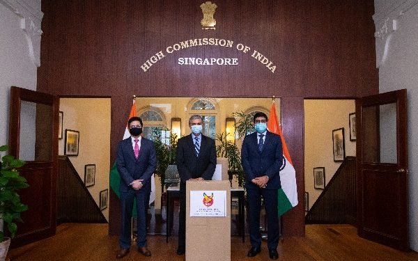 P Kumaran Ratnesh Bedi Praveen Singhavi India High Commission