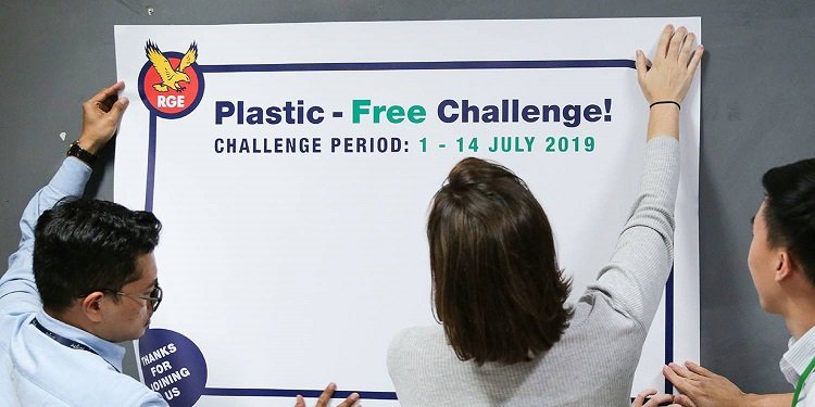 Inside RGE Plastic Free Challenge