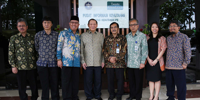 Inside RGE - TFIC Tanoto Forestry Information Center launched by Sukanto Tanoto
