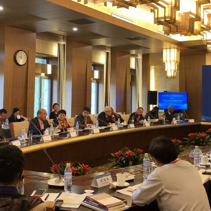 Dr Satrijo shared Tanoto Foundation's poverty alleviation initiatives with delegates.