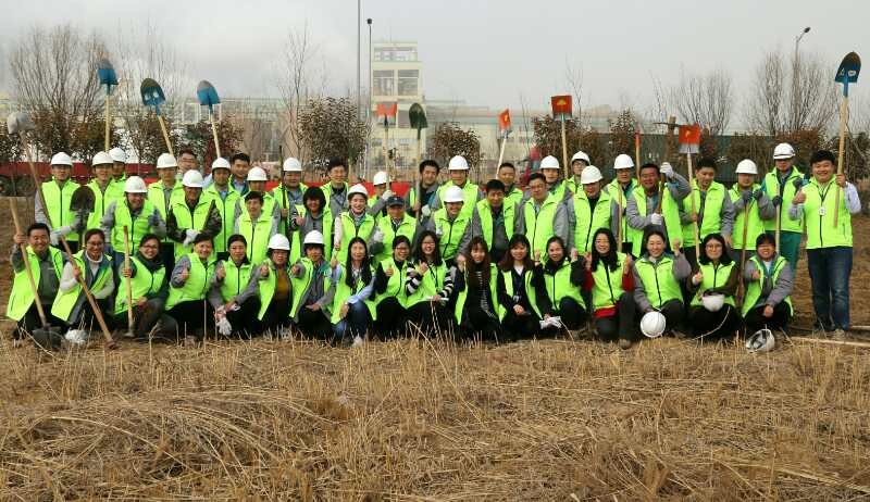 Asia Symbol Shandong Tree Planting