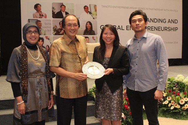 Imelda Tanoto at Tanoto Entrepreneurship Series 2014