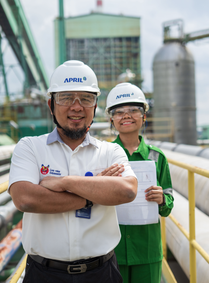 Hendra Tri Purnawan, Pulp Operations Manager at APRIL, RGE.
